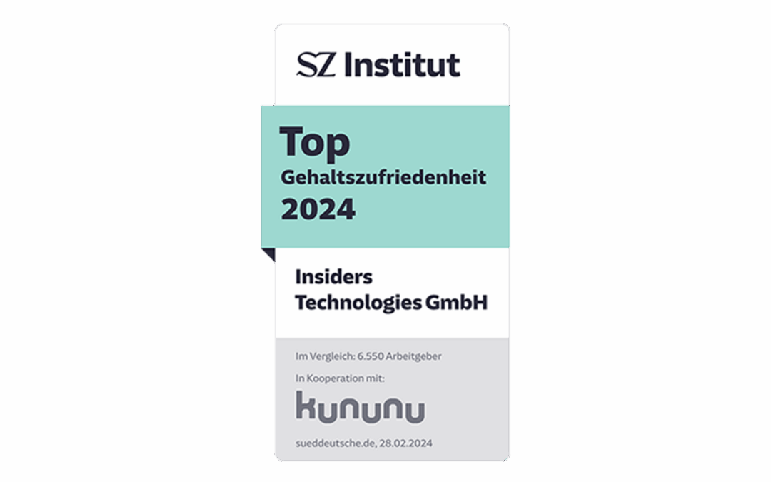 Top Gehaltszufriedenheit 2025