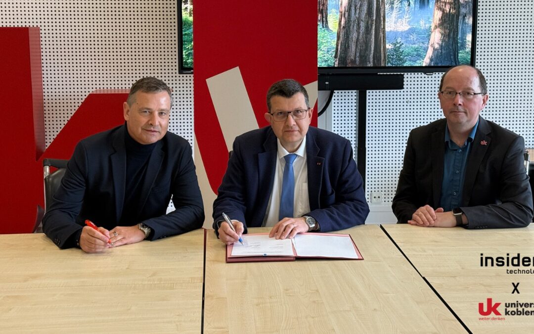 Uni Koblenz und Insiders starten strategische Kooperation im Bereich KI